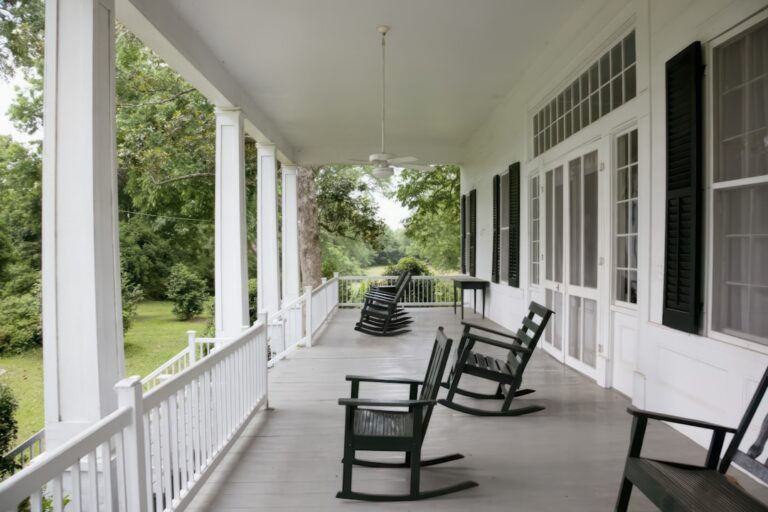 A suburban American home, illustrating the decision between renting and buying